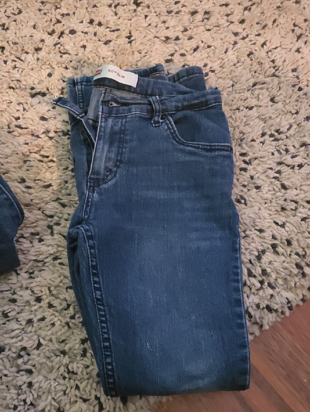 Levi's Boys Dark Blue Jeans